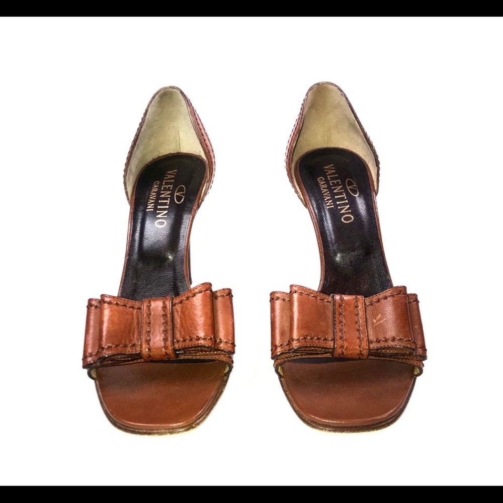 Valentino Garavani Peep Toe Size 36 1/2